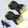 EEW 200 LED Solar String Lights Outdoor