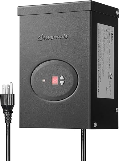 DEWENWILS 200W Low Voltage Landscape Transformer