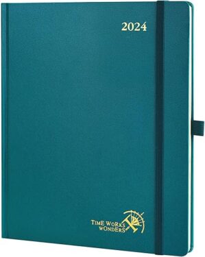 POPRUN 2024 Planner With Hourly Time Slots