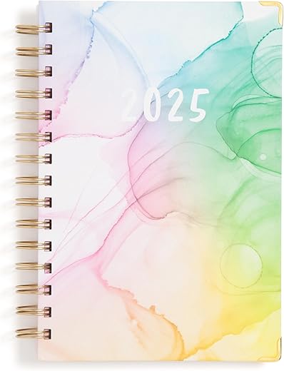 Blue Sky 2025 15-Month Weekly & Monthly Planner, 5" x 8