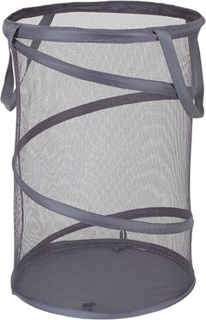 Household Essentials 2027-1 Pop-Up Mesh Laundry Hamper