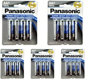 Panasonic 20pc AA Super Heavy Duty Batteries