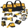 DEWALT 20V MAX Lithium-Ion Cordless 10-Tool Combo Kit DCK1020D2R