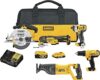 DEWALT 20V MAX Power Tool Combo Kit (DCK551D1M1)