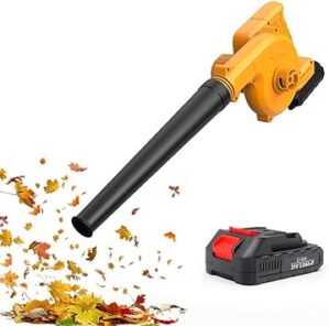 ROSAYHII 21V Cordless Electric Leaf Blower 18000RPM