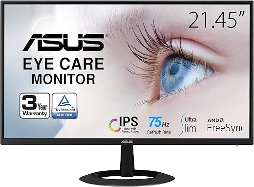ASUS 22β 1080P Eye Care Monitor VZ22EHE