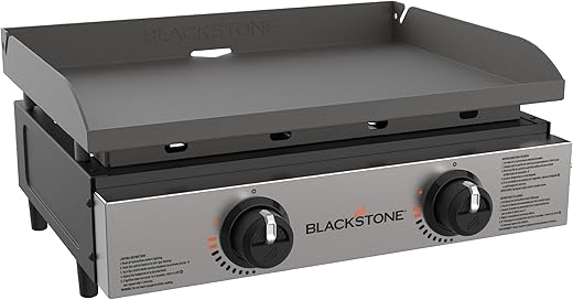 BLACKSTONE 22β Tabletop Griddle, Stainless Steel Faceplate
