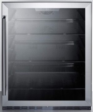 Summit Appliance 24″ ADA Compliant Compact Refrigerator AL57GCSS