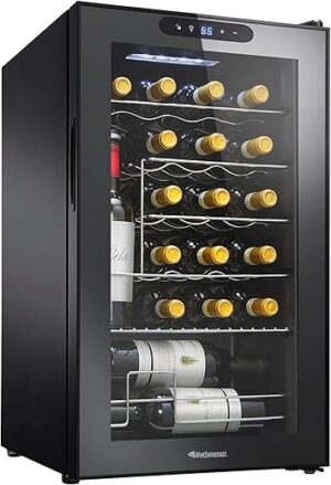 Wine Enthusiast 24-Bottle Compressor Wine Cooler With Touchscreen