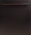 ZLINE 24 In. Top Control Dishwasher, Oil-Rubbed Bronze