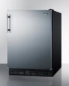 Summit Appliance 24” Wide Under Counter Refrigerator FF6BK2SS