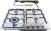 GRACEALL 24in Gas Stove Cooktop, 4 Burners
