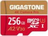 Gigastone 256GB Micro SD Card, 4K Camera Pro