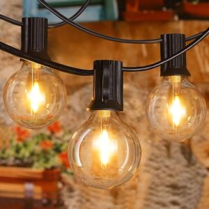 Ollny 25FT Outdoor String Lights, Waterproof