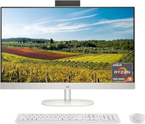 HP 27 Inch All-in-One Desktop PC, 27-cr0060