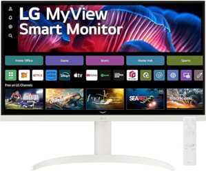 LG 27SR75U-W 27 Inch 4K UHD Monitor