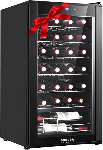 BODEGA 28 Bottle Compressor Wine Cooler Refrigerator
