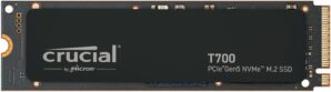 Crucial 2TB Gen5 NVMe M.2 SSD – CT2000T700SSD3