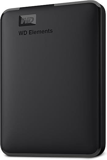 Western Digital 2TB Portable External Hard Drive WDBU6Y0020BBK-WESN