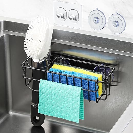 LANDNEOO 3-In-1 Sponge Holder For Sink