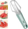 VEKAYA 3-in-1 Watermelon Cutter Slicer Tool