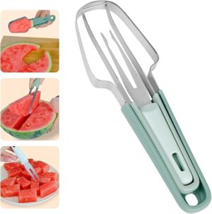 VEKAYA 3-in-1 Watermelon Cutter Slicer Tool