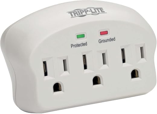 Tripp Lite 3 Outlet Portable Surge Protector SK3-0
