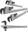 DURATECH 3-Piece Heavy Duty Aluminum Pipe Wrench Set