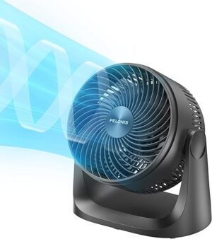 PELONIS 3 Speed Air Circulator Fan, 7-inch Blade