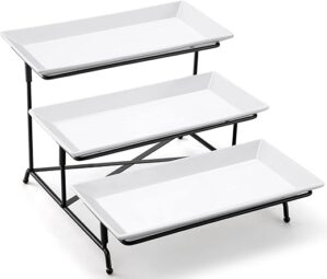 Yedio 3 Tier Porcelain Serving Tray Set
