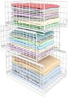JKsmart 3-Tier Stackable Closet Organizers Shelves