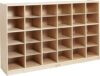 ECR4Kids 30 Cubby Mobile Tray Storage Cabinet