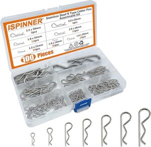 ISPINNER 304 Stainless Steel Cotter Pins Kit
