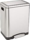 Amazon Basics 30L Dual Bin Soft-Close Trash Can