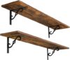DINZI LVJ 31.5 Inch Large Floating Shelves Set