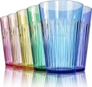 SCANDINOVIA 32 Oz Unbreakable Iced Tea Tumblers Set