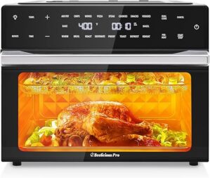 Beelicious Pro 32QT Extra Large Air Fryer Oven Combo