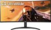 LG 34WP60C-B 34-Inch Curved UltraWide QHD Display