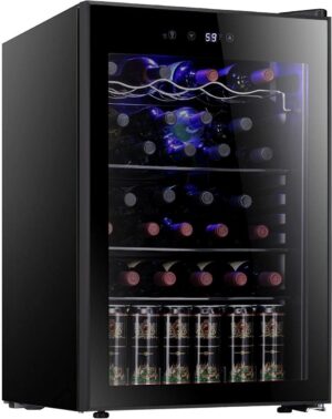 Antarctic Star 36 Bottle Wine Cooler Beverage Refrigerator