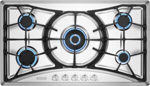 Empava 36 In. Gas Stove Cooktop EMPV-36GC22
