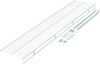 Rubbermaid 3D9900WHT, 4′ Length, White