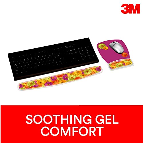 3M Daisy Design Clear Gel Mouse Pad MW308DS - Image 4