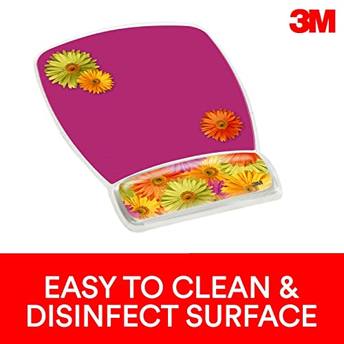 3M Daisy Design Clear Gel Mouse Pad MW308DS - Image 5
