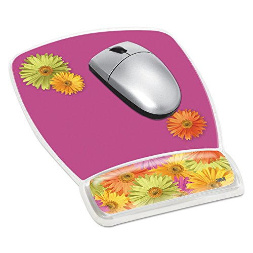 3M Daisy Design Clear Gel Mouse Pad MW308DS - Image 2