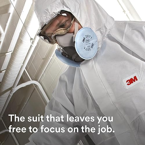 3M Disposable Protective Coverall, Hooded, 3XL, 4510-3XL - Image 3