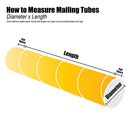 3M Jumbo Mailing Tubes, 6" x 24", Kraft - Image 2