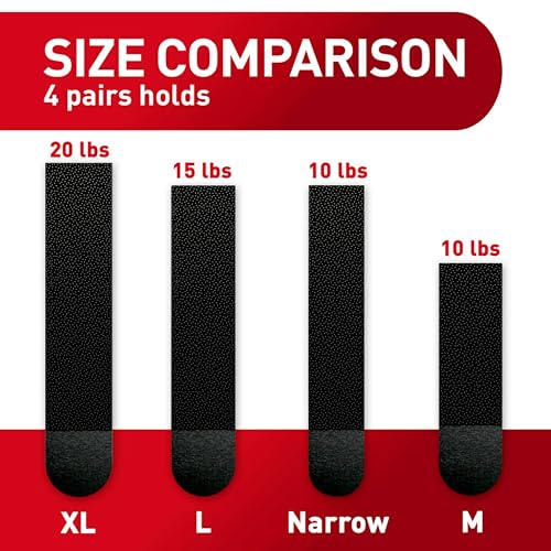 3M Medium Picture Hanging Strips, 16 Black Pairs - Image 4