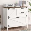 Vabches 4-Drawer Wood Lateral File Cabinet