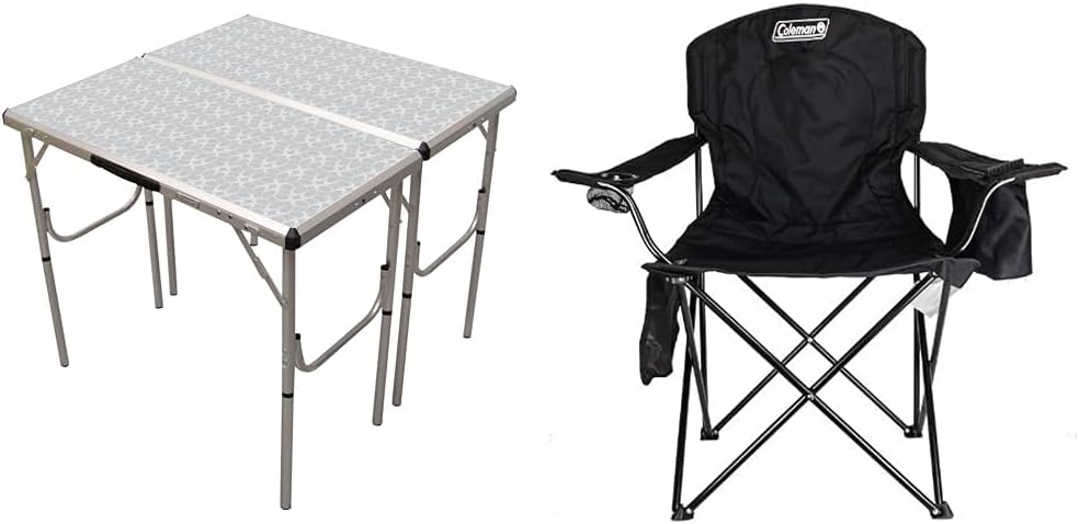 Coleman 4-in-1 Folding Camp Table And Chair
