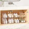Vtopmart 4 Pack 2 Tier Bathroom Organizers